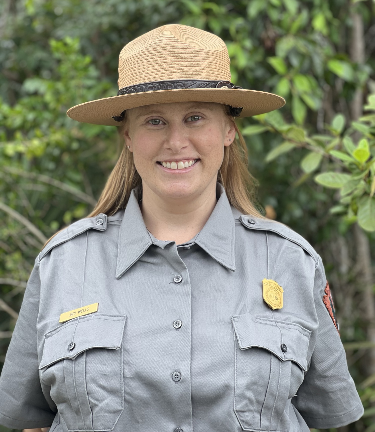 A woman in a uniform