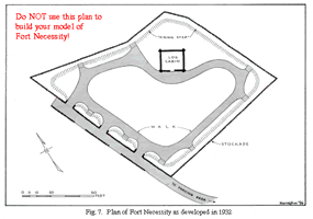 Fort Necessity as developed in 1932