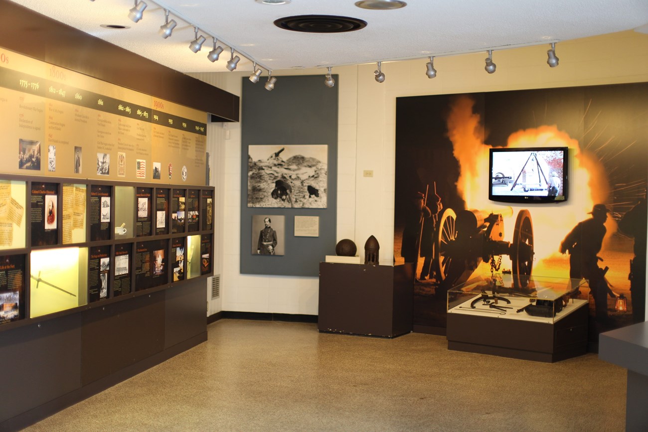 Fort Pulaski Visitor Center Exhibits