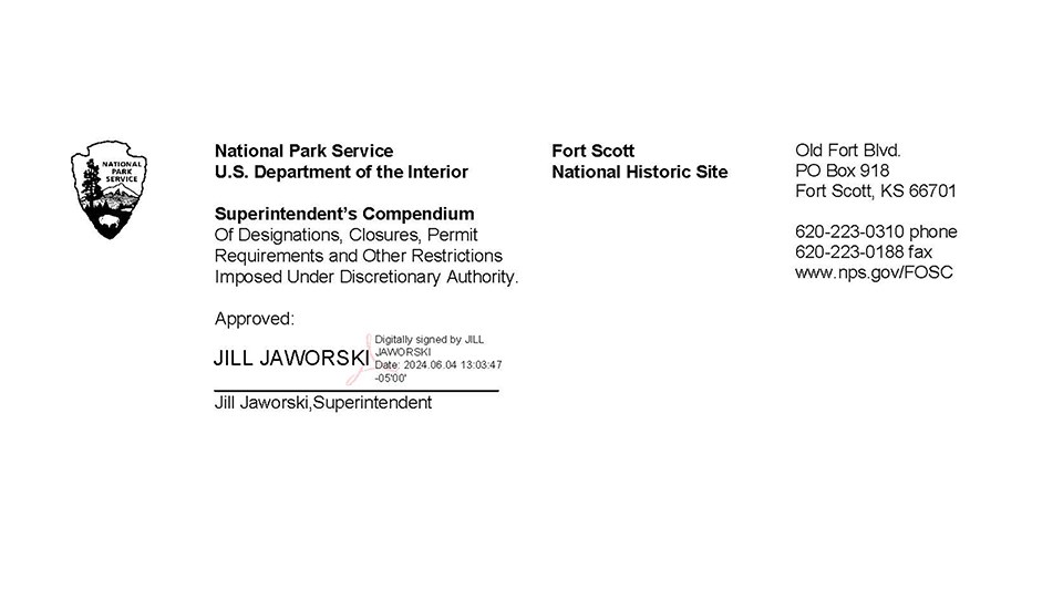 Compendium header with electronic signature of Carl Brenner dated 10/31/2022