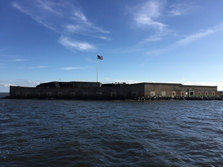 Fort Sumter from Fort Sumter Tours Boat
