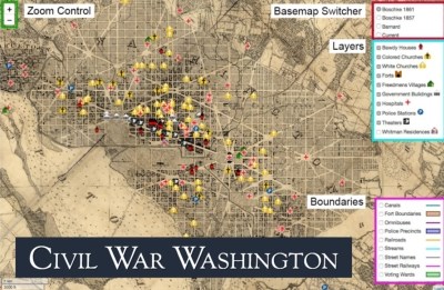 Image of the Civil War DC Mapping Project