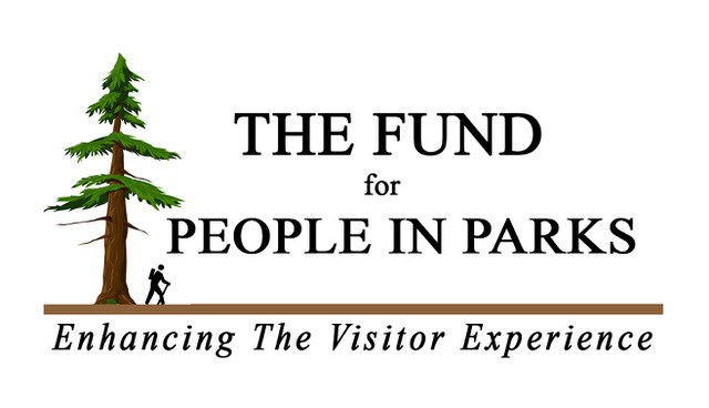 The logo of The Fund for People in Parks, with artwork of a tree.