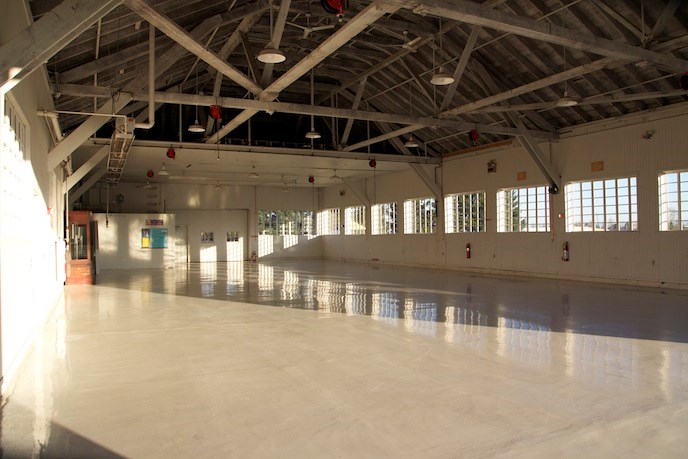 Pearson Air Museum Historic Hangar interior view