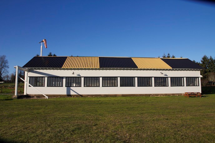 Pearson Air Museum Historic Hangar side view