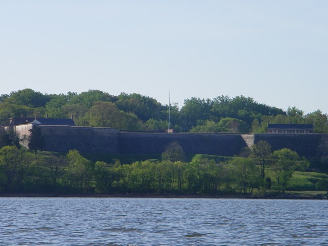 The Fort Washington that stands today was built from 1814 to 1824.