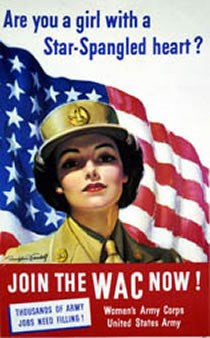 Recruitment Poster for the Women's Army Corps.