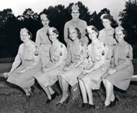 Photo of several of the Women who served at Fort Washington during World War II