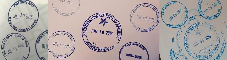 Various First State NHP passport stamps