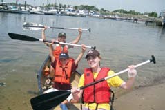 Kayakers at Jamaica Bay, Gateway NRA