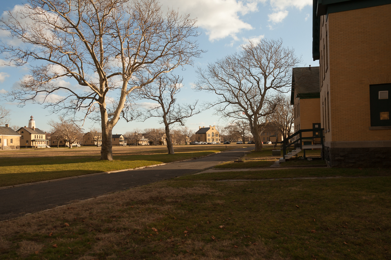 View of Fort Hancock at Gateway's Sandy Hook Unit