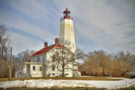 Sandy Hook lighthouse keeper's quarters