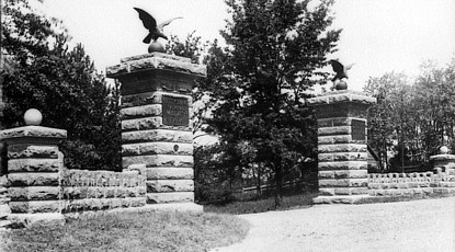 Hancock Avenue Entrance Gate, 1900