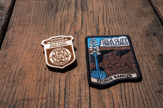 Jr badge and patch