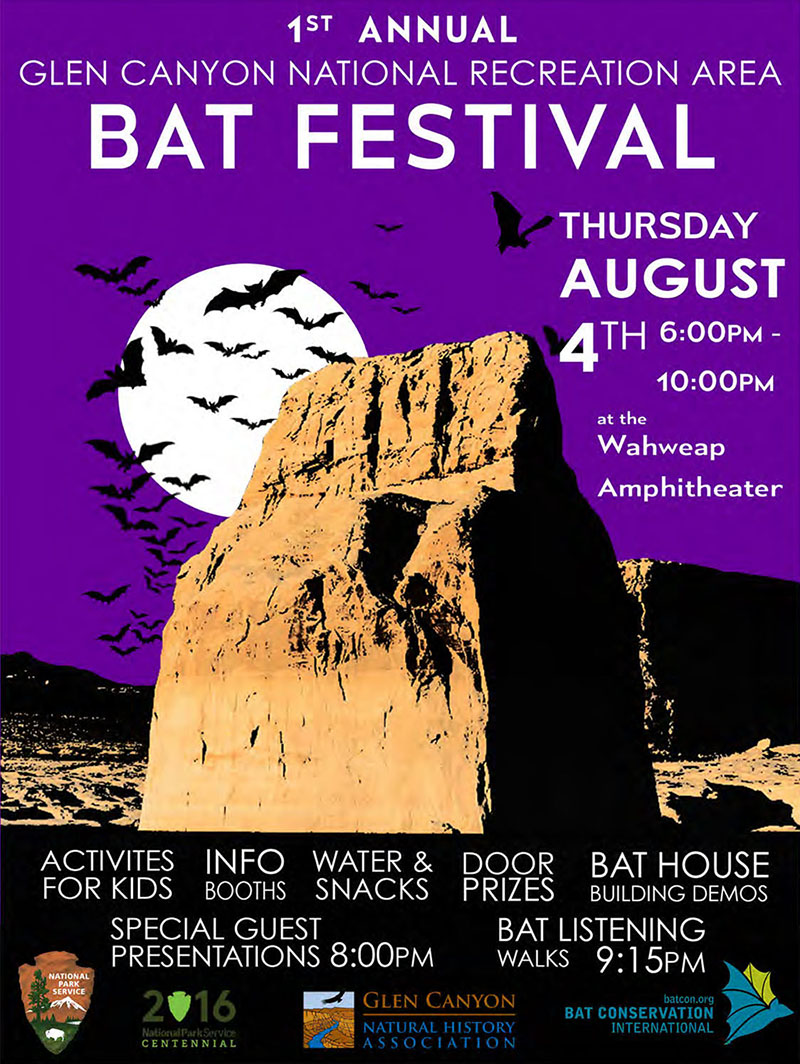 First Annual Bat Festival in Glen Canyon Glen Canyon National
