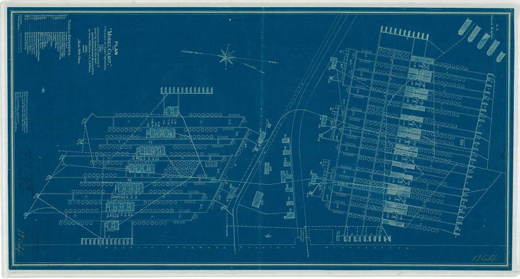 PSF Plan of Model Camp 1899