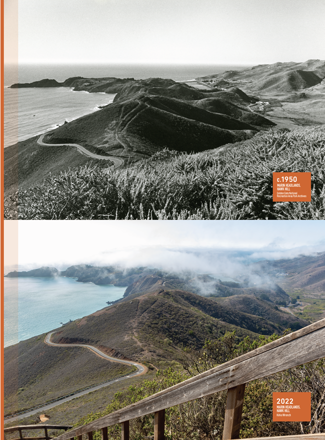c.1950 MARIN HEADLANDS,  HAWK HILL Golden Gate National Recreation Area Park Archives