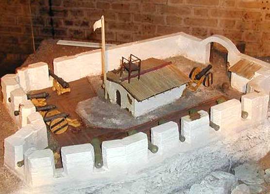 Model of Castillo de San Joaquin
