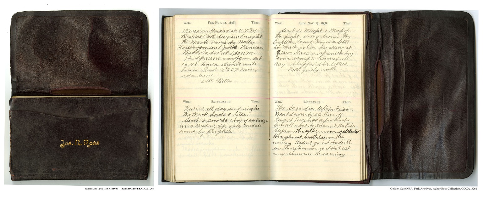 GOGA 13264 Walter Ross Collection Journal