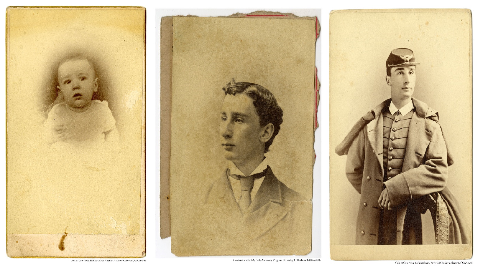 GOGA-1766 Three photographs of General Charles G. Morton.