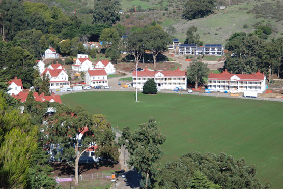 Fort Baker parade ground