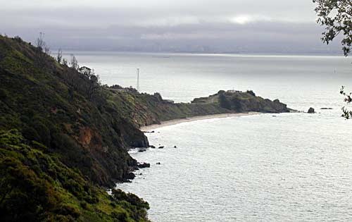 Contemporary photo of Point Blunt at Angel Island