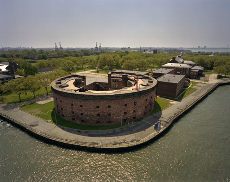 Aerial View of Castle Williams