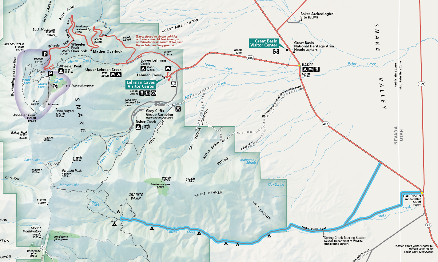 Snake Creek Trails - Great Basin National Park (U.S. National Park Service)