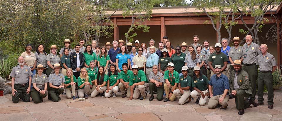 Grand Canyon National Park Interpretive staff and volunteers - Summer 2016.