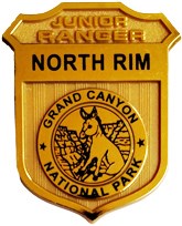 North Rim Junior Ranger Badge