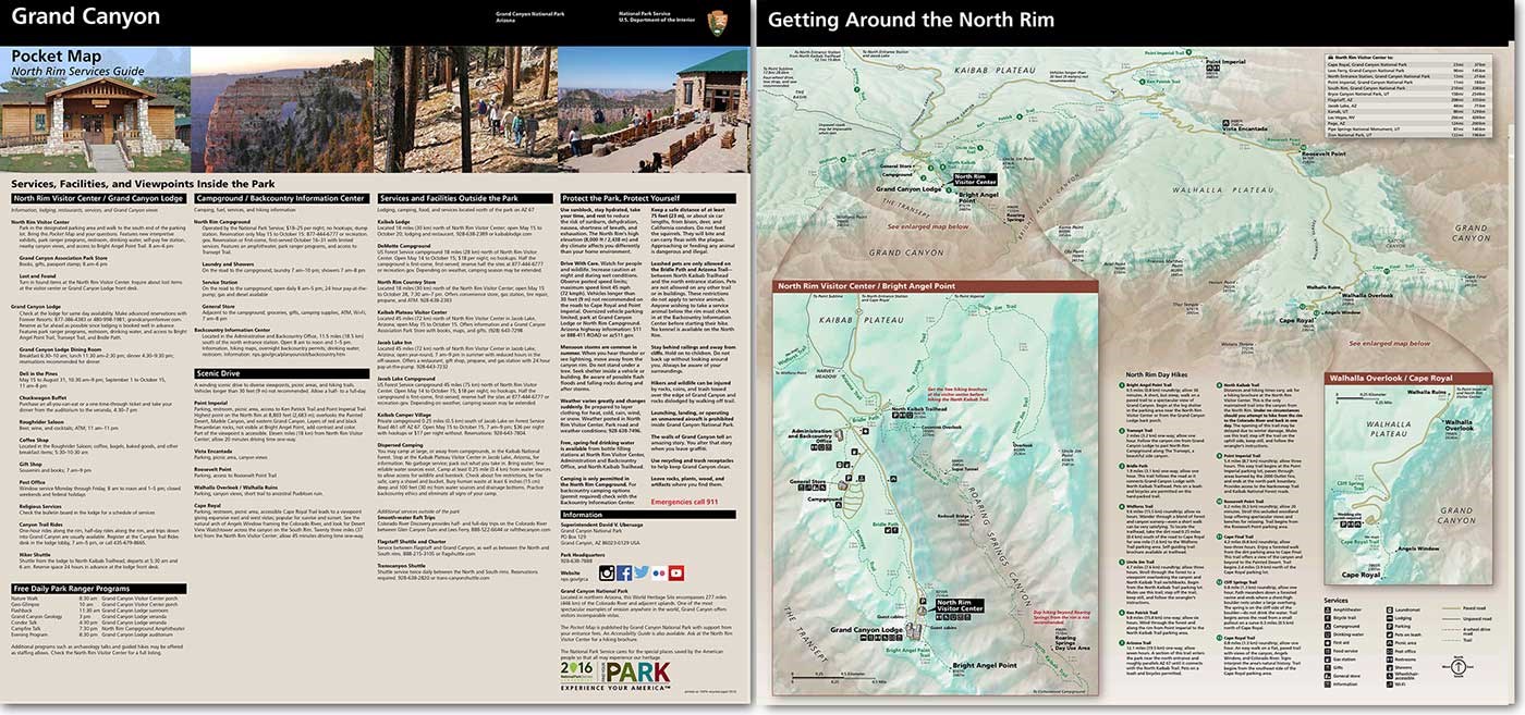 Maps - Grand Canyon National Park (U.S. National Park Service)