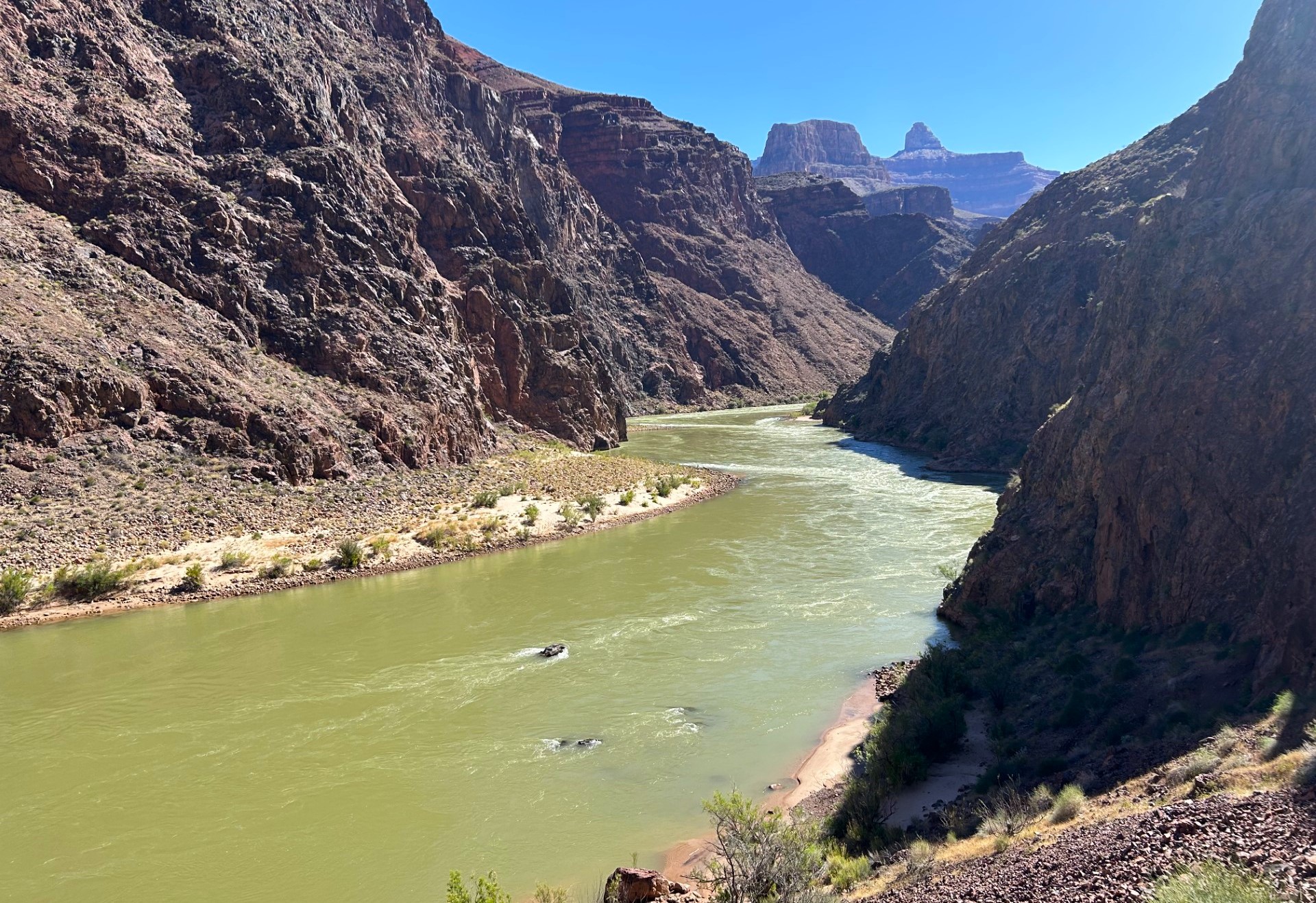 Hiker fatality near Pipe Creek River Resthouse along the Bright Angel