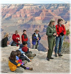 Grand Canyon ranger led walk