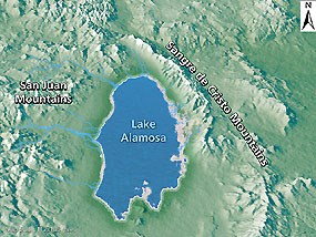 Lake Alamosa diagram