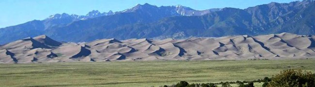 View from Great Sand Dunes Lodge