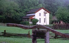 The Gregg-Cable House in Cades Cove.