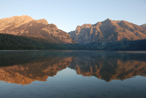 Sunrise at Phelps Lake (Photo Credit: D. Lehle)
