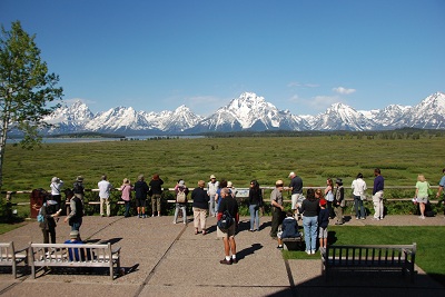 Ranger Program at Jackson Lake Lodge (Photo Credit: D. Lehle, NPS)