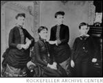 JDR, Jr. seen on right with three of his sisters, Photo Credit: Rockefeller Archive Center JDR, Jr. seen on right with three of his sisters, Photo Credit: Rockefeller Archive Center