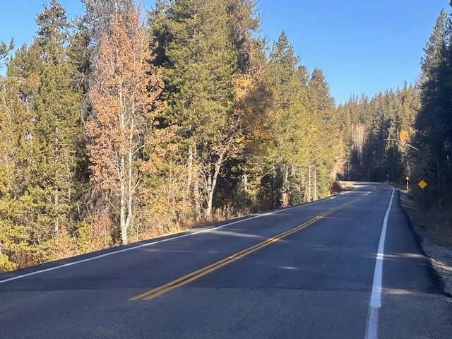 New pavement in place on North Park Road