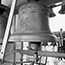 Large bronze bell in a tower