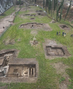 Excavation of U.S. Armory.