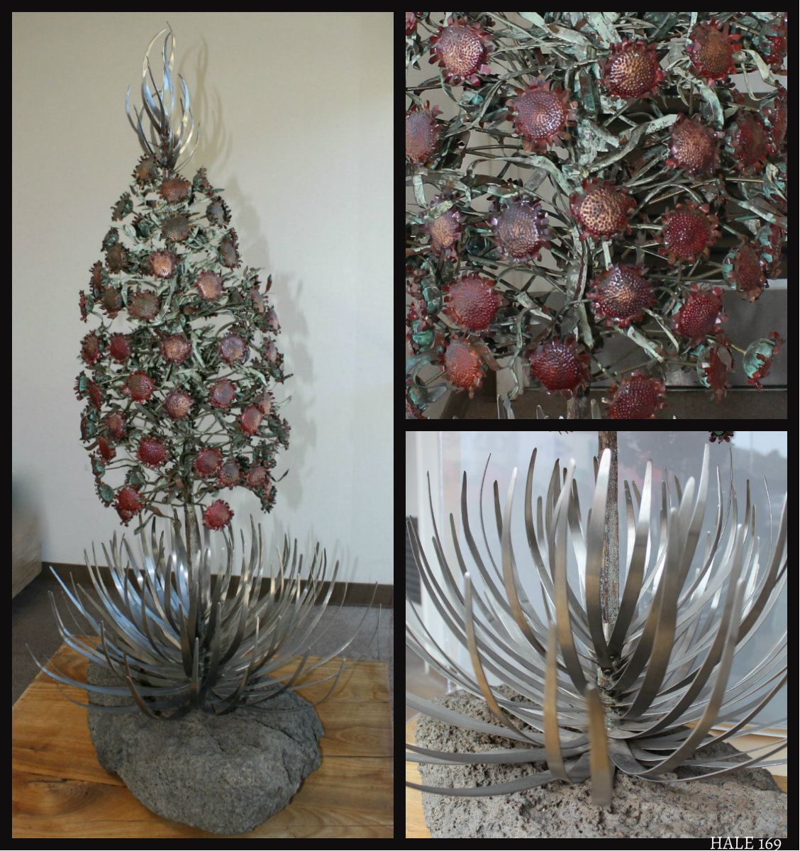 Silverswod sculpture