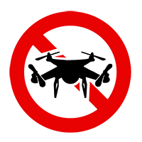 Hampton is a 'No Drone Zone.'