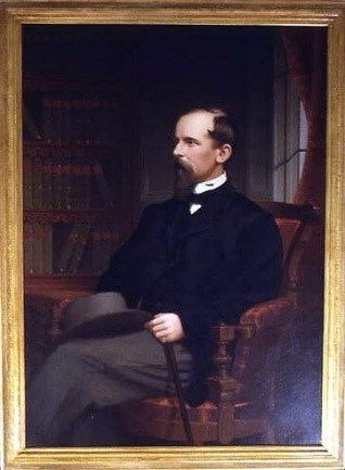 Painting of Charles Ridgely.