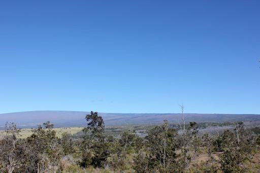 Mauna Loa in the distance