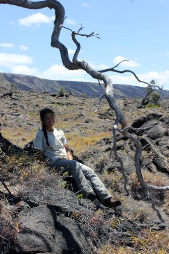 resting hiker