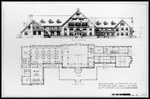 Elevation & Plan of Paradise Inn, Mt. Rainier National Park.