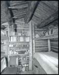 Interior of Pearson Cabin, Denali National Park.