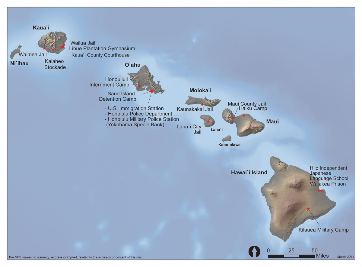 Hawaii Internment Sites